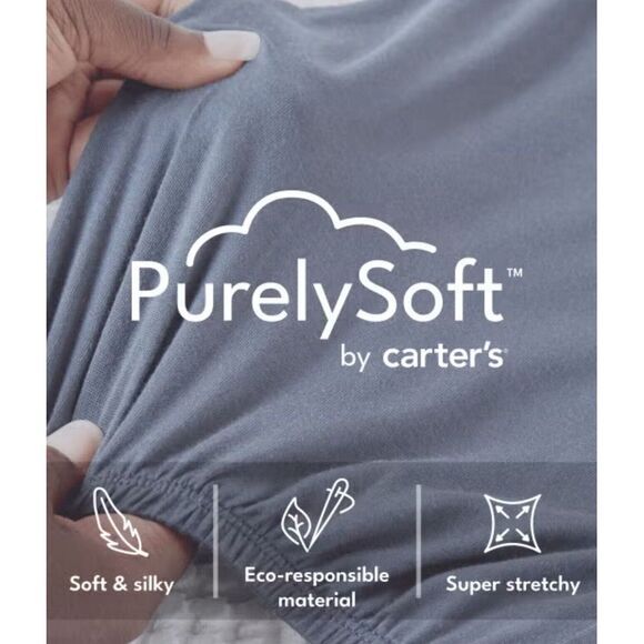 NEW Carters Purelysoft‎ Baby Boy Clothes 9 Months Pants Shirt Hat 3 PC Set Cute - Picture 5 of 8